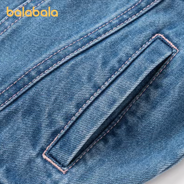 Balabala Toddler Girl Denim Jacket