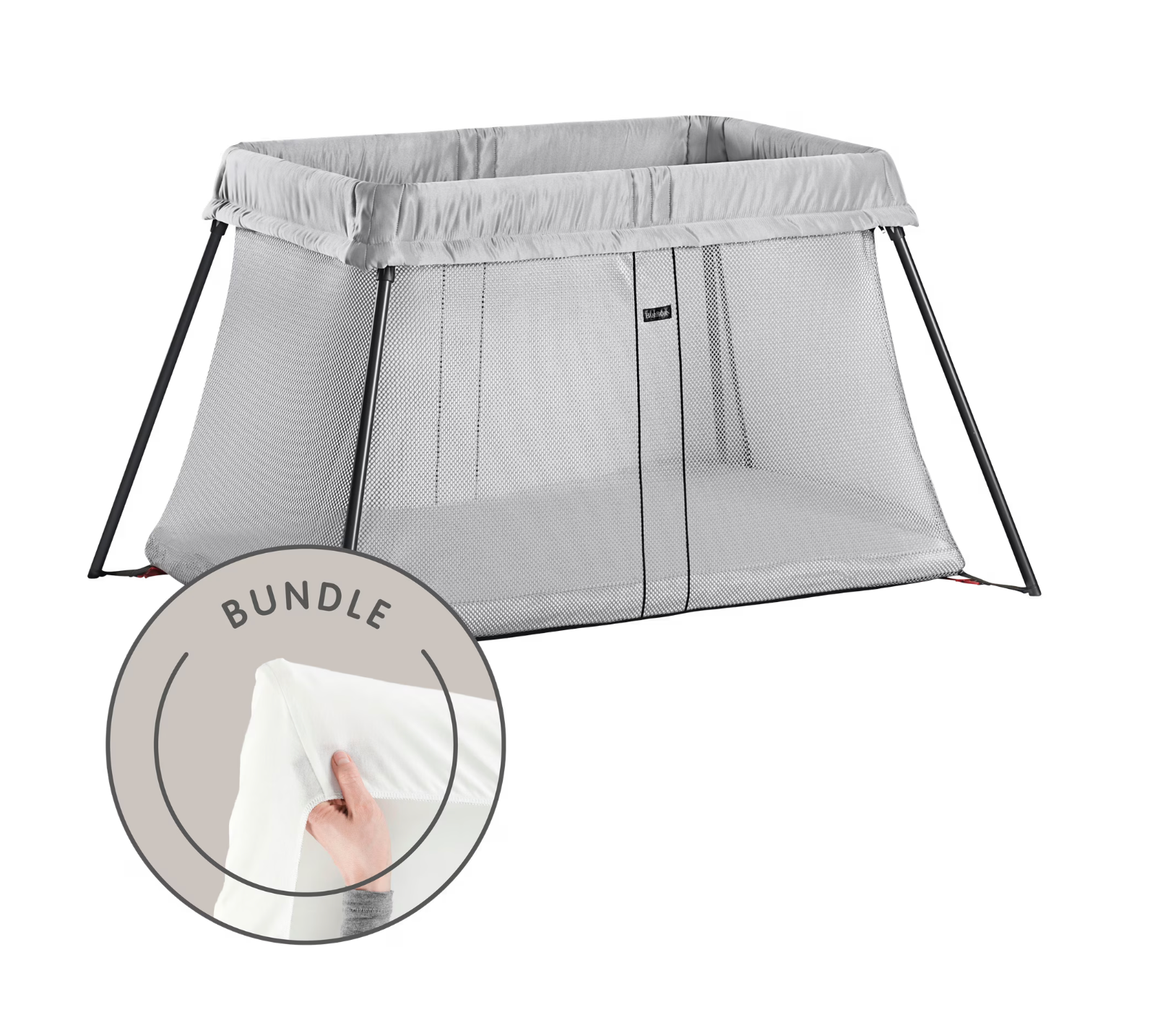 Baby Bjorn Travel Crib Light - Silver