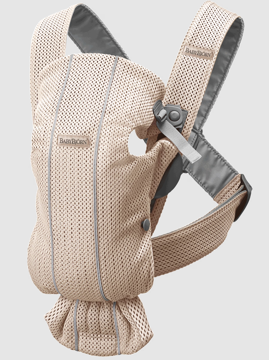 Baby Bjorn Baby Carrier Mini - Biege, 3D Jersey