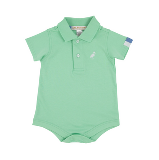 The Beaufort Bonnet Company - Prim & proper Polo -pima Onesie