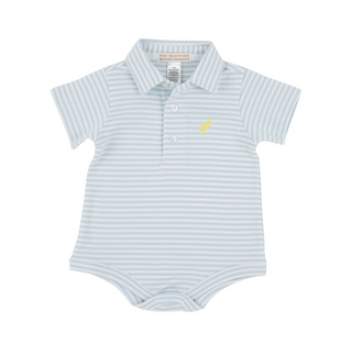 Prim & proper Polo-pima Onesie