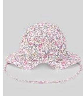 WOVEN NEWBORN HAT Pink