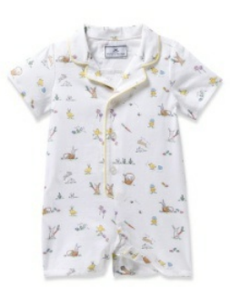 Infant's Twill Romper in Easter Frolic