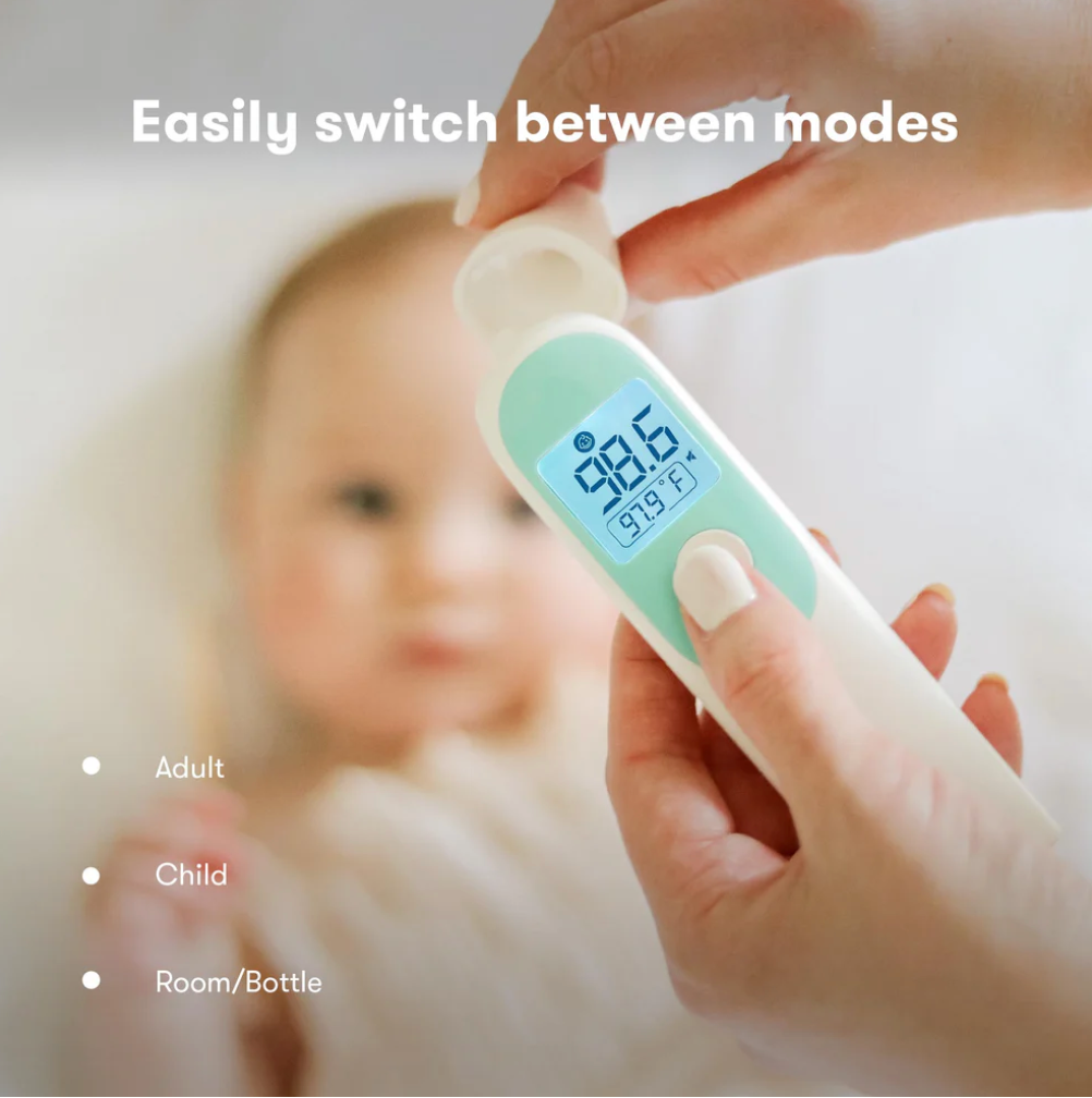 Image of 3-in-1 Ear, Forehead + Touchless Thermometer