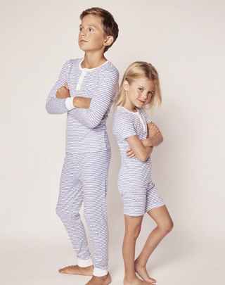 Pima Snug Fit Pajama Set in La Mer