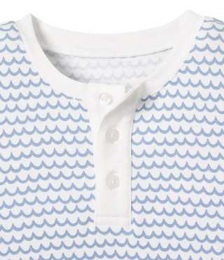 Pima Snug Fit Pajama Set in La Mer