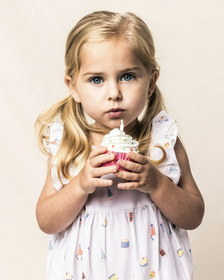 Birthday Wishes Ruffled Romper