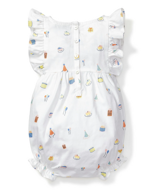 Birthday Wishes Ruffled Romper