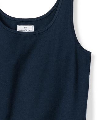 Women's Pima Tank Top in Navy