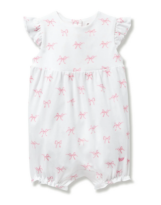 Isla Pima Play Romper in Blushing Bows
