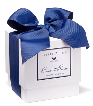 Petite Plume Bois et Rose Candle