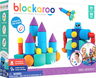 Magnetic Foam Blocks - Castle