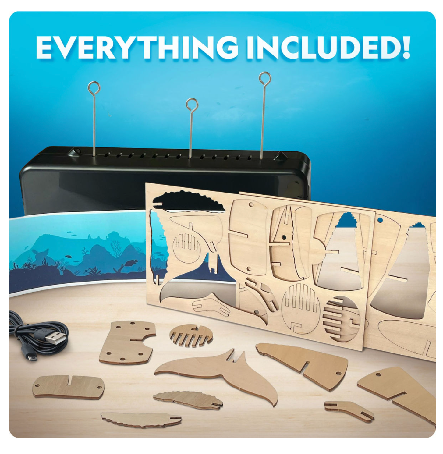 National Geographic - Motorized Whale Model