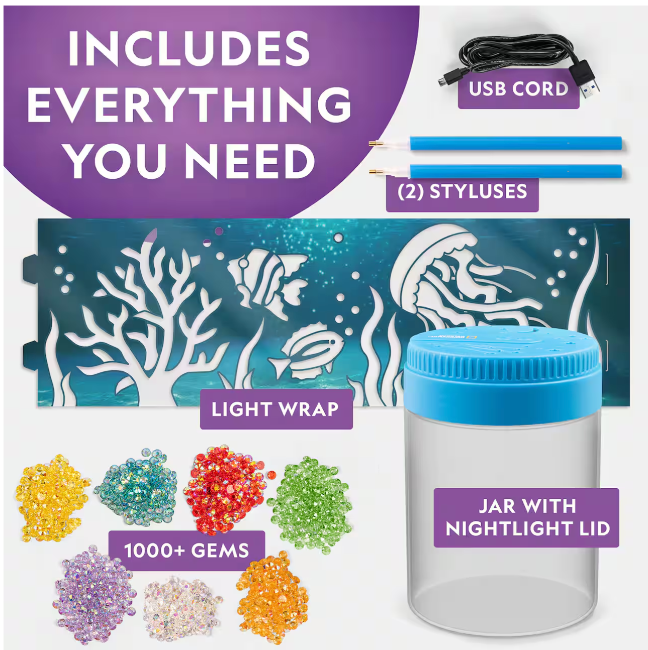 National Geographic - Ocean  Nightlight Craft Kit