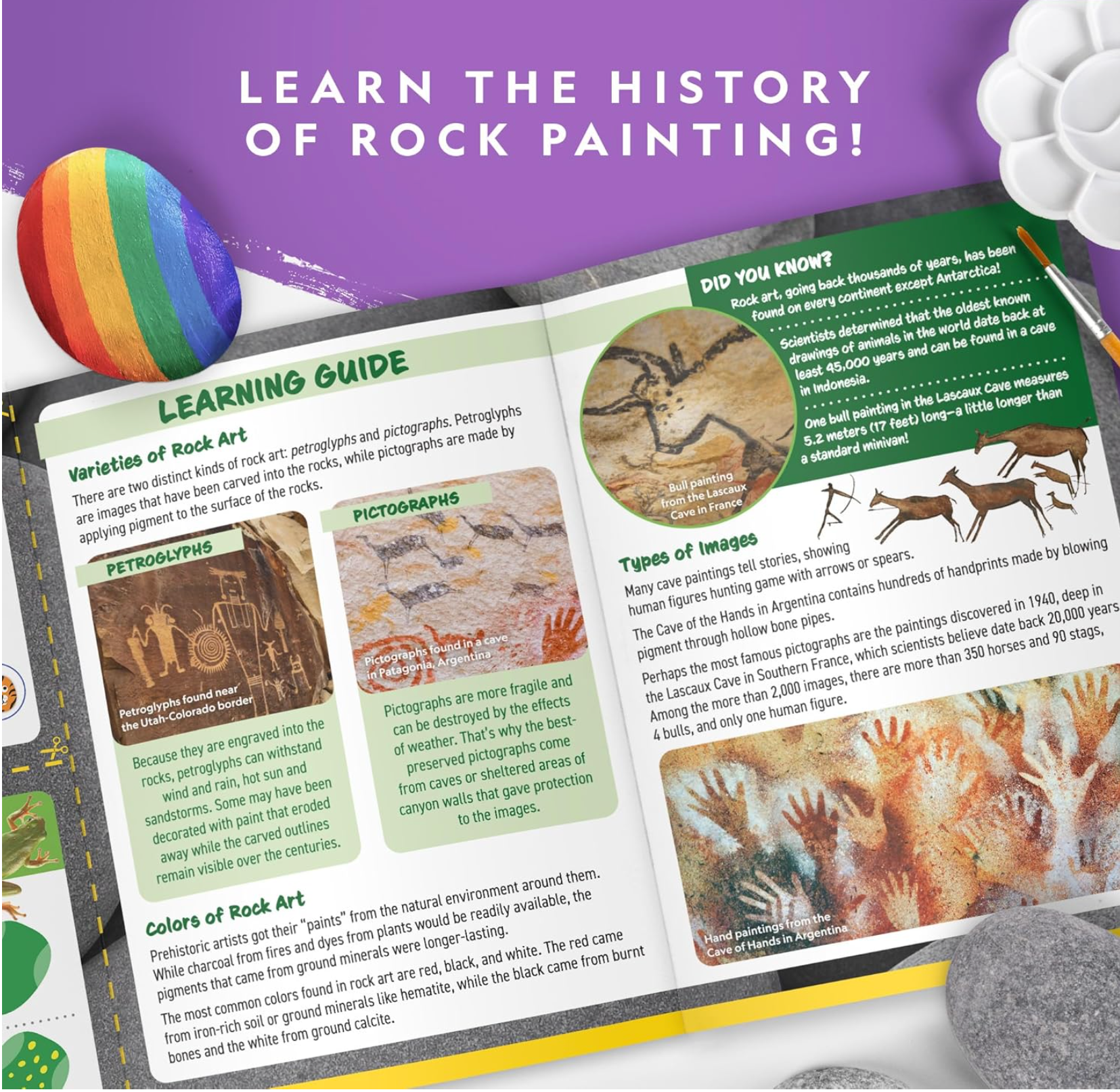 National Geographic - Rock  Painting Activity Kit