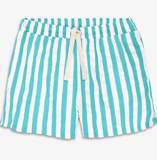 Kids Beach Short In Seersucker Stripe