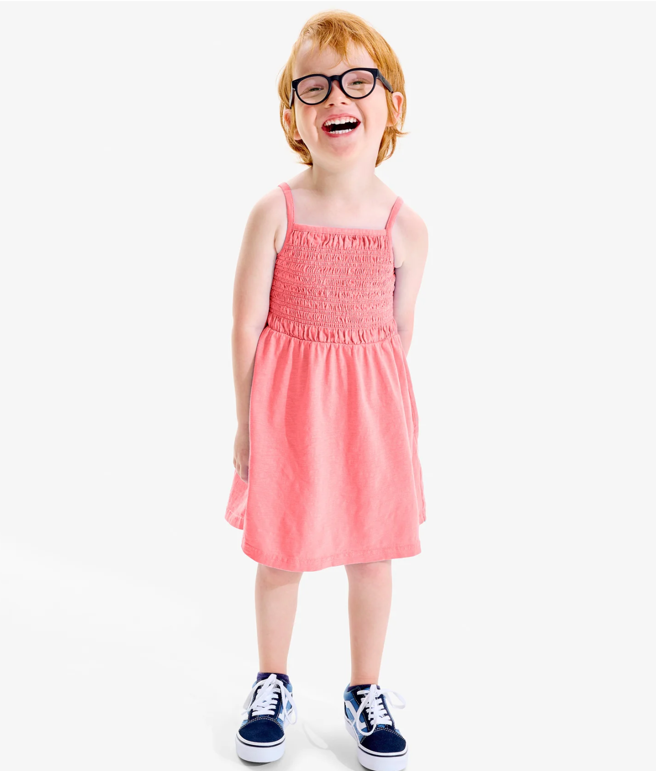 Kids Smocked Tank Dress