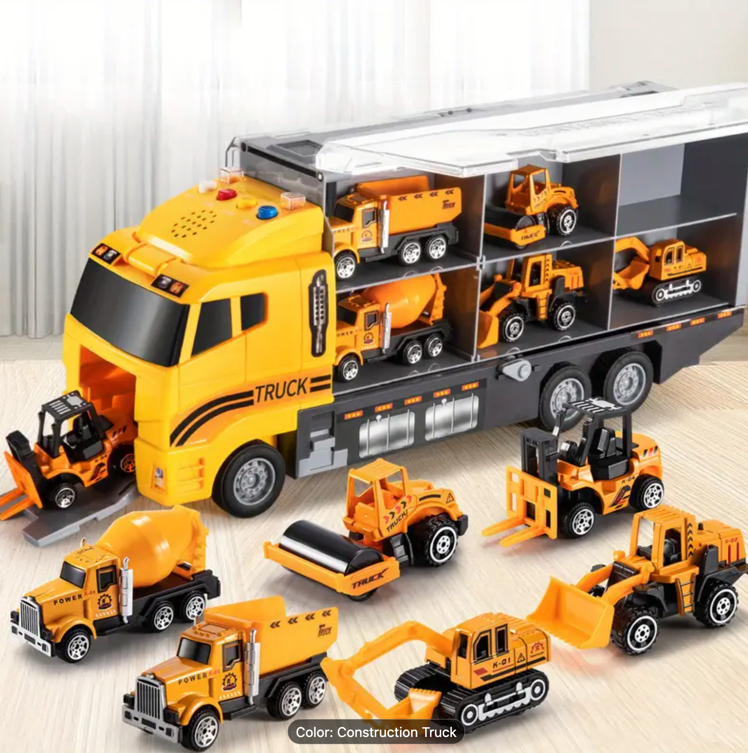 Transport Vehicle Toy Set