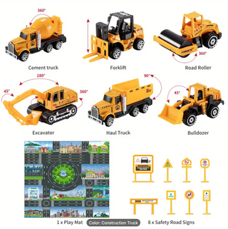 Transport Vehicle Toy Set