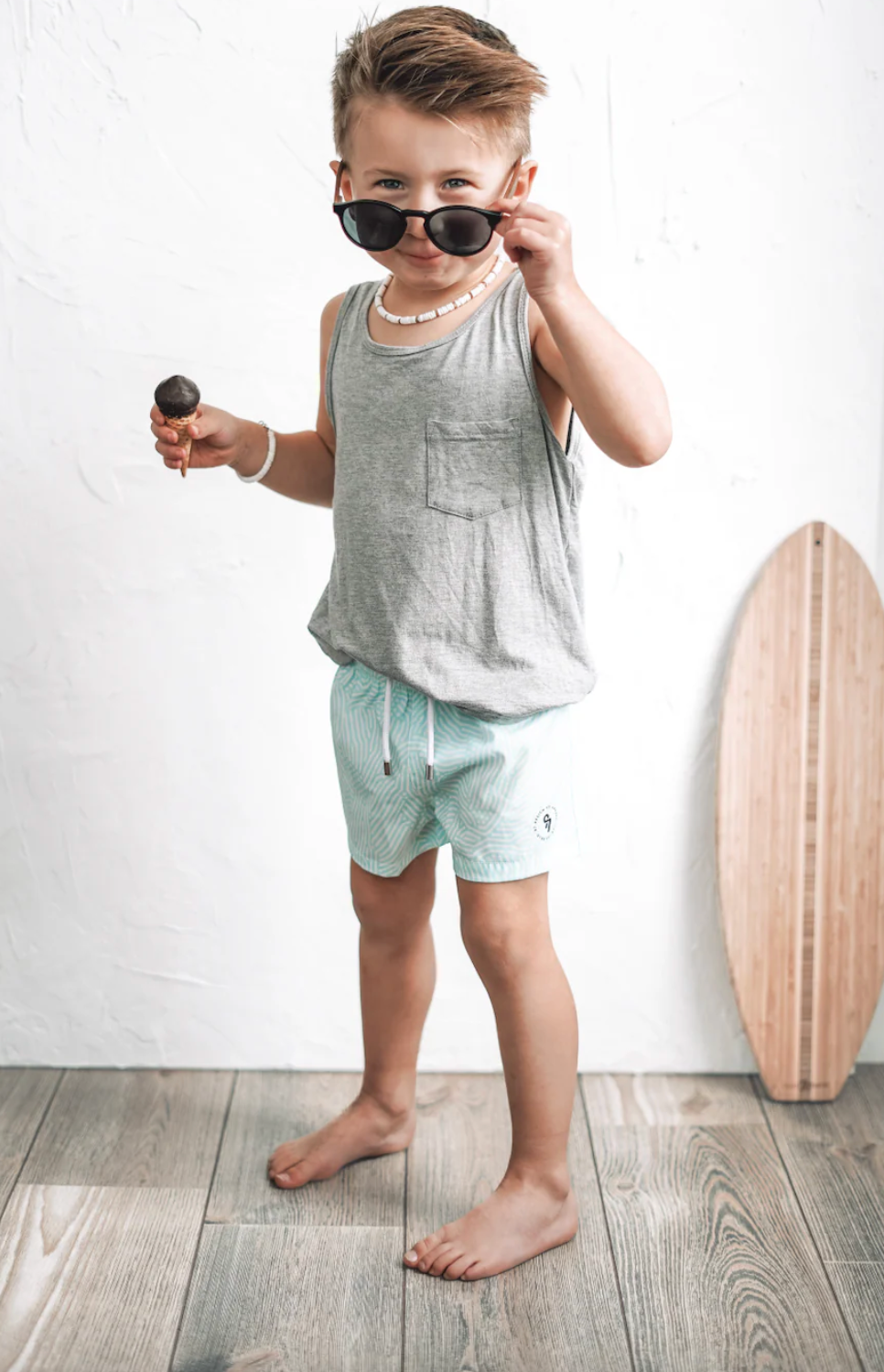 97 Design CO. Swim Trunks - 6Y