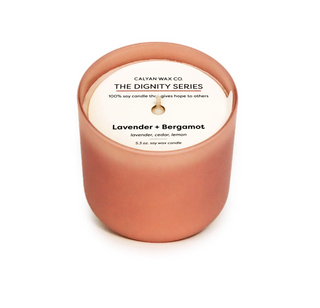 Lavender and Bergamot Soy Candle