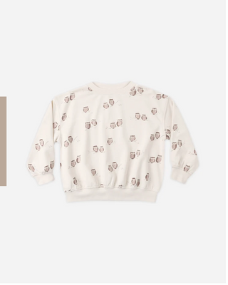 Rylee + Cru Relaxed Sweatshirt Owls