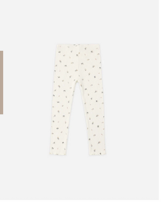 Rylee + Cru Legging Natural Ditsy