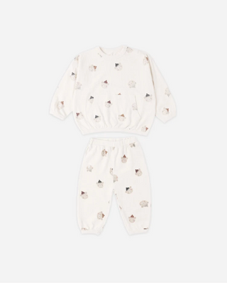 Rylee + Cru Relaxed Set Winter Bears