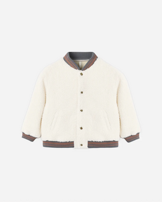 Rylee + Cru Sherpa Bomber Natural