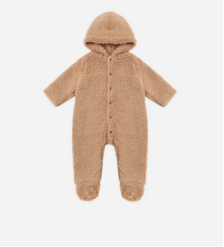 Rylee + Cru Fleece Jumpsuit Fawn