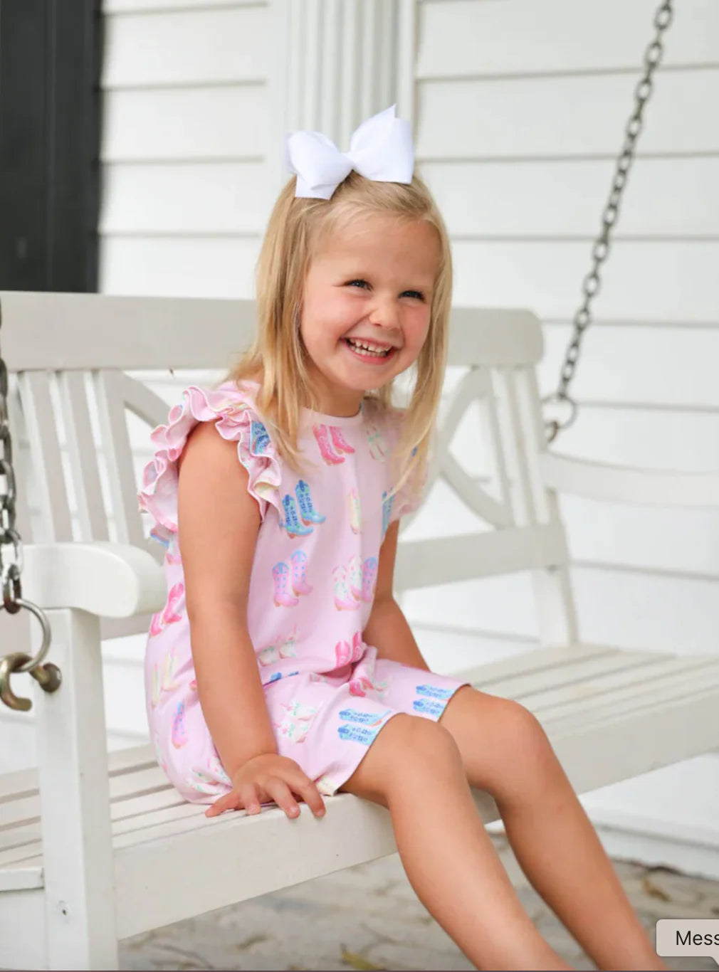 Image of Ruehling Ruffle Dress