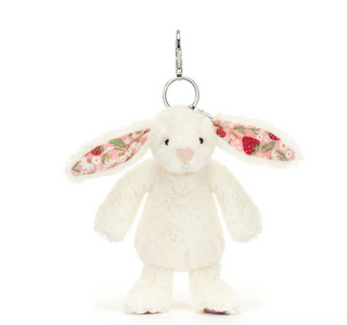 Jellycat Blossom Beige Bunny 'Petal' Bag Charm