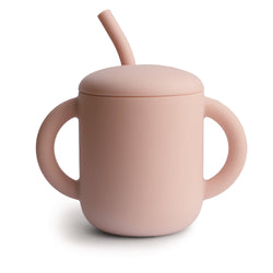 Image of Silicone Training Cup + Straw