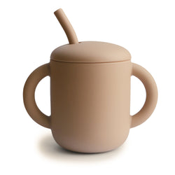 Image of Silicone Training Cup + Straw
