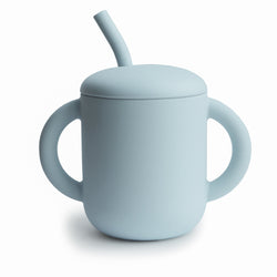 Image of Silicone Training Cup + Straw