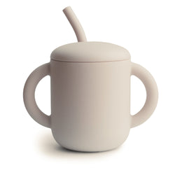 Image of Silicone Training Cup + Straw