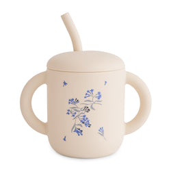 Image of Silicone Training Cup + Straw