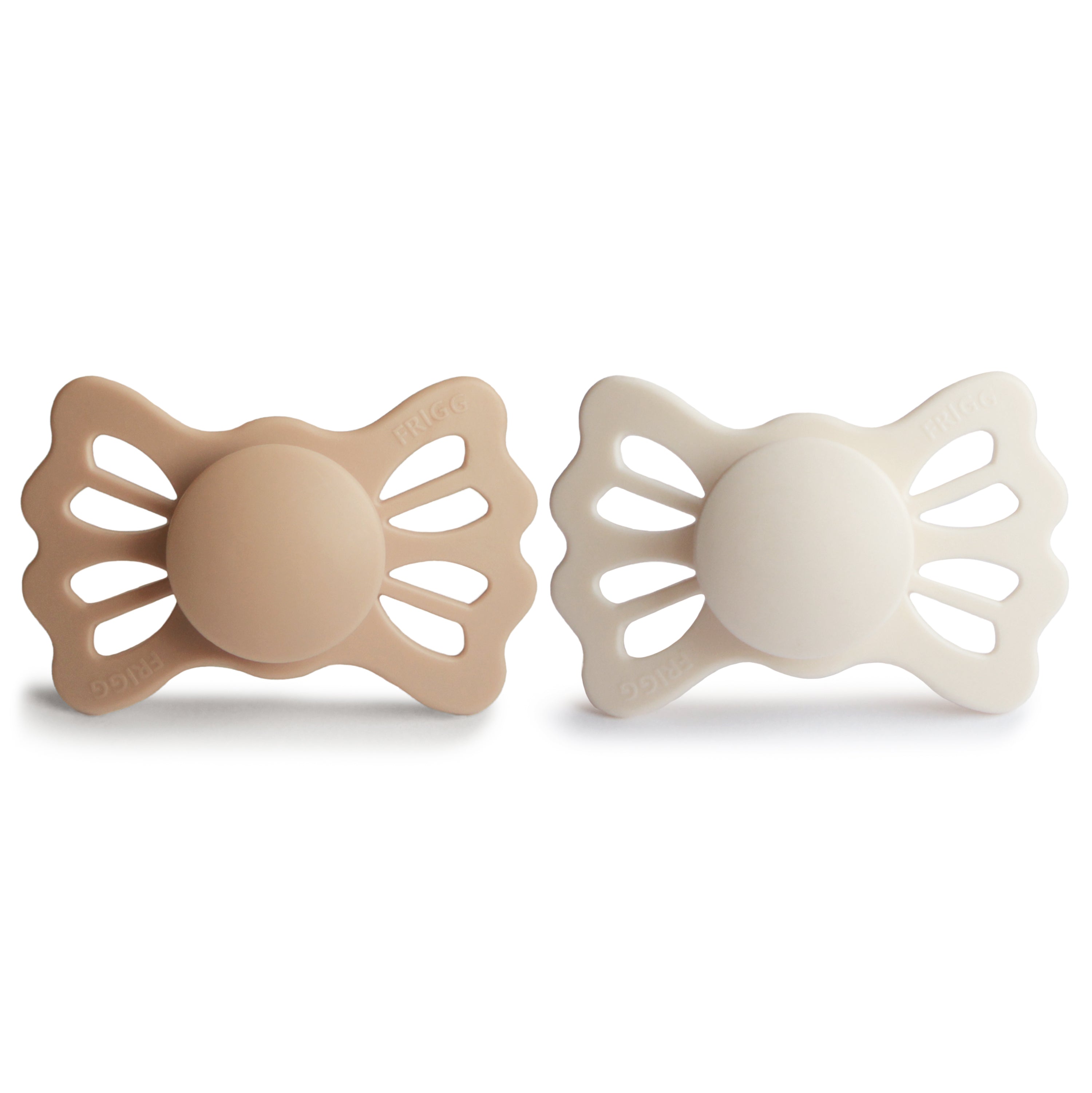 Image of FRIGG Lucky Symmetrical Silicone Pacifier 2-Pack (6-18 Months)