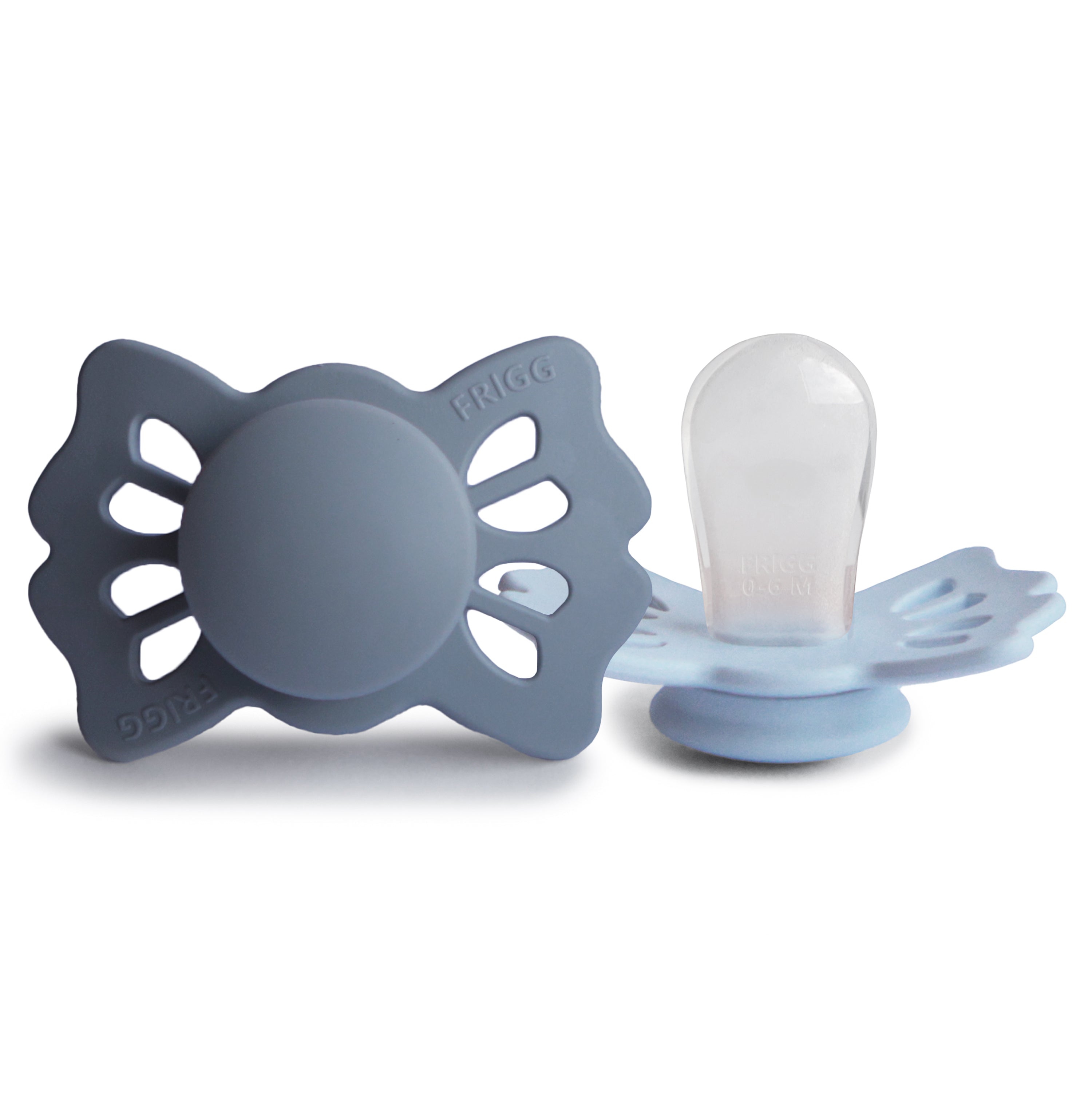 Image of FRIGG Lucky Symmetrical Silicone Pacifier 2-Pack (0-6 Months)