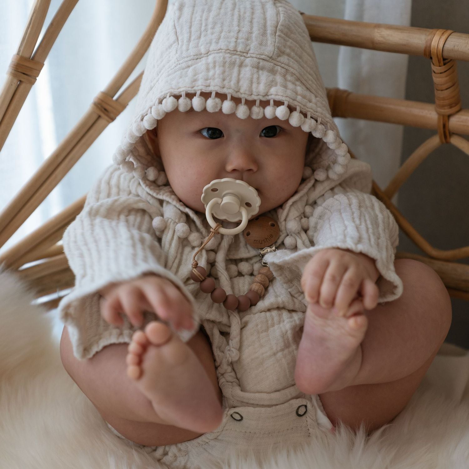 Image of FRIGG Natural Rubber Pacifier 4-Pack