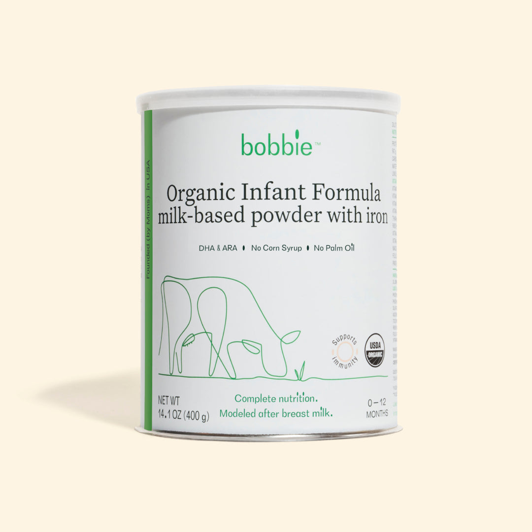Bobbie Organic Baby Formula (Pick-up or local delivery)