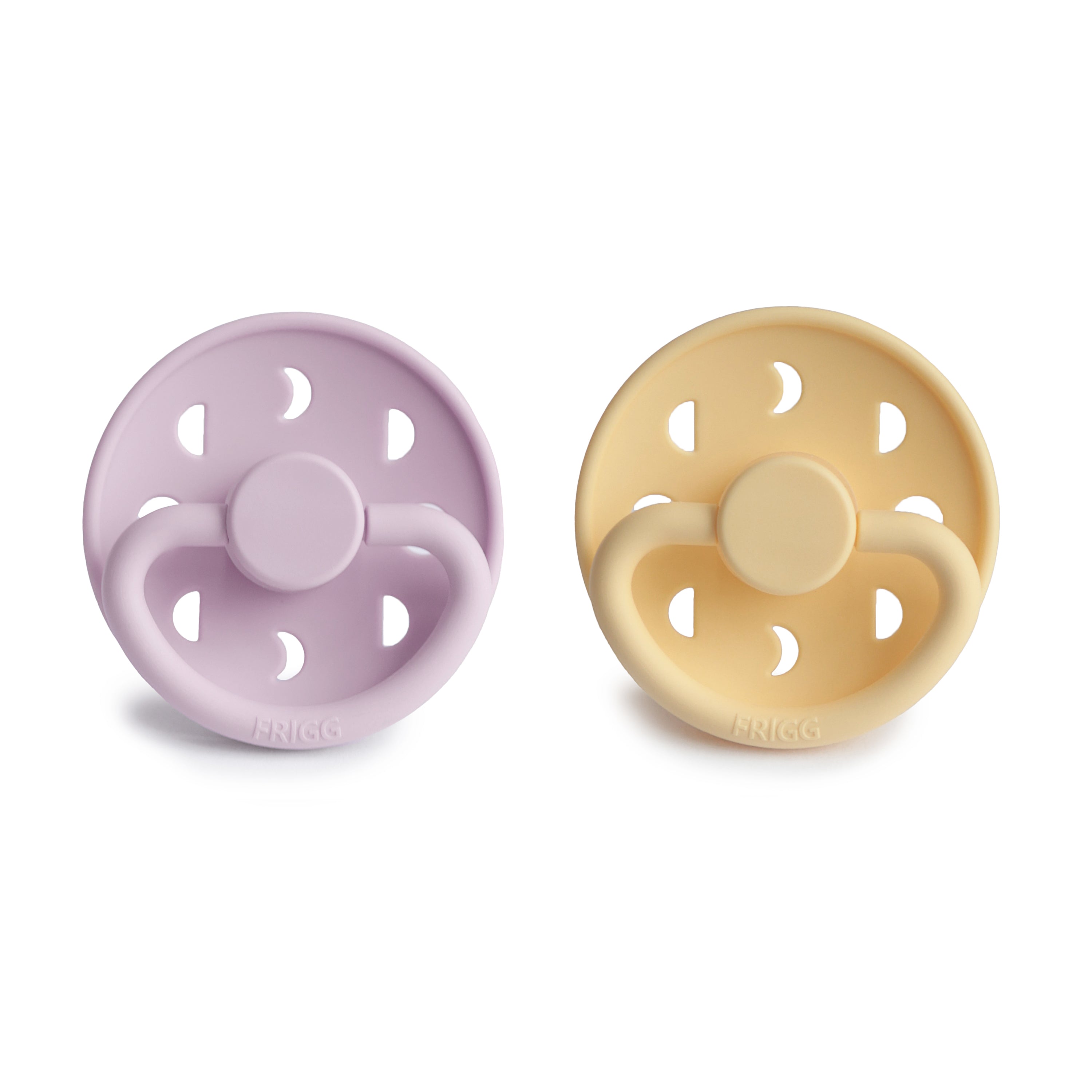Image of FRIGG Moon Silicone Pacifier 2-Pack