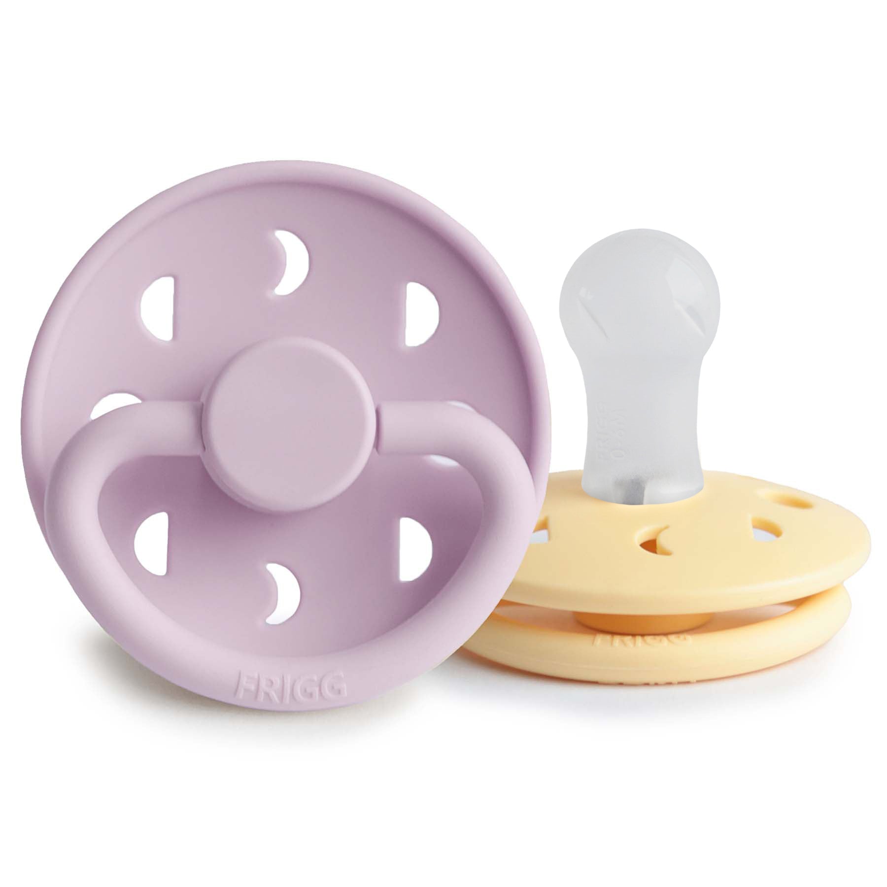 Image of FRIGG Moon Silicone Pacifier 2-Pack