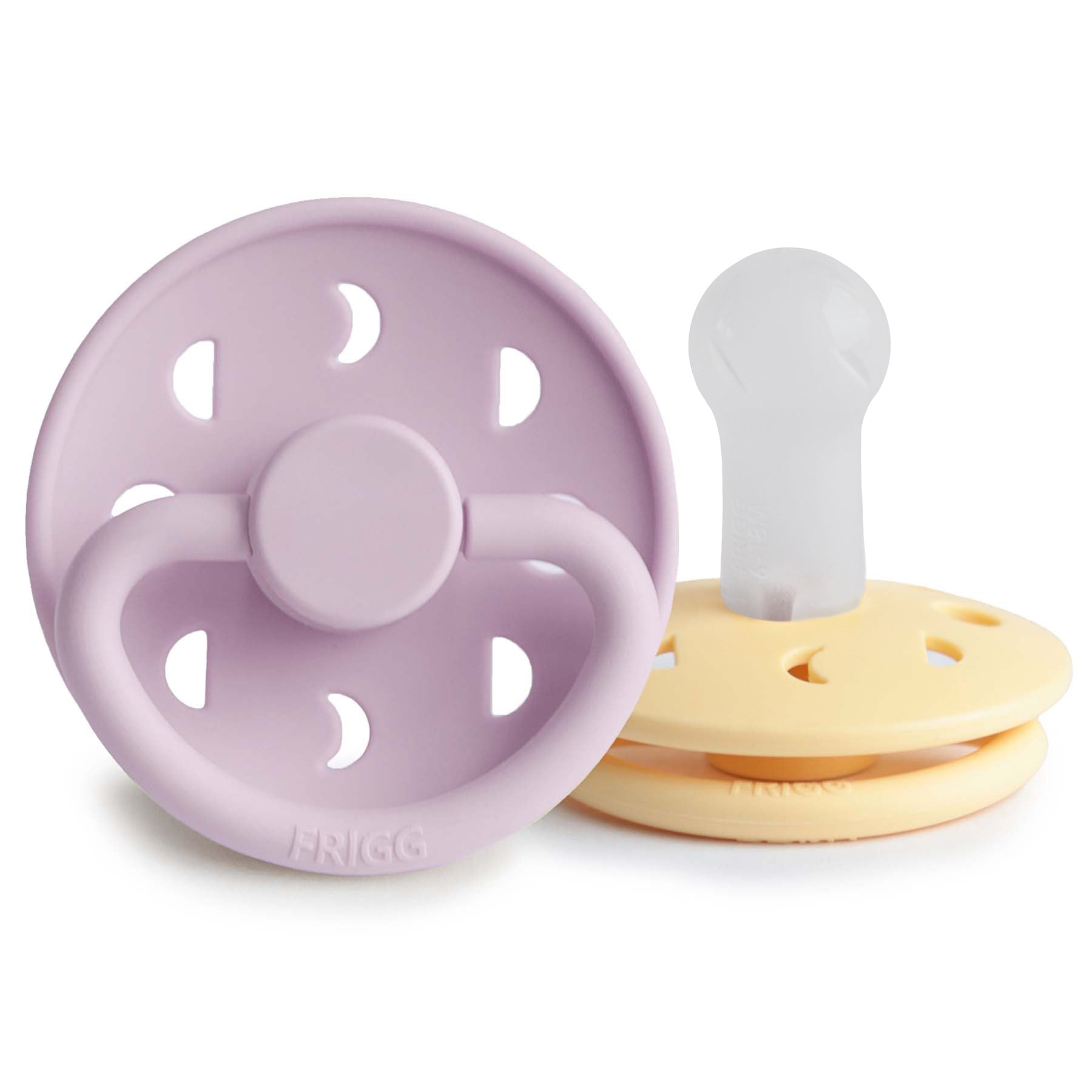 Image of FRIGG Moon Silicone Pacifier 2-Pack