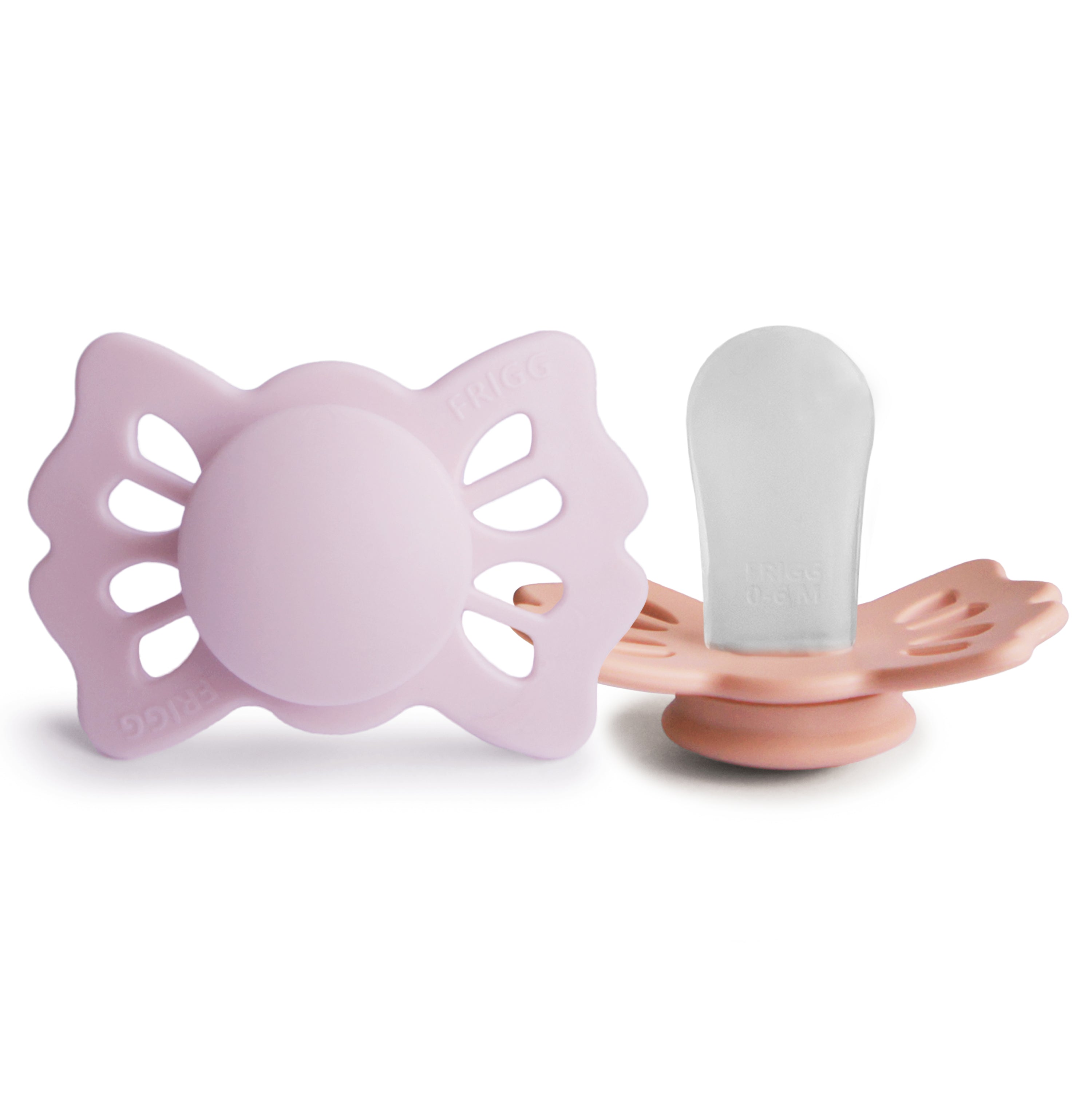Image of FRIGG Lucky Symmetrical Silicone Pacifier 2-Pack (0-6 Months)
