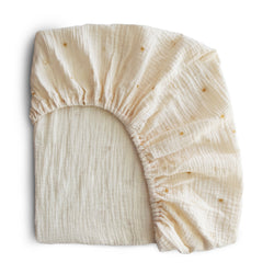 Image of Extra Soft Muslin Crib Sheet