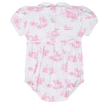 Pink Toile Baby Bubble