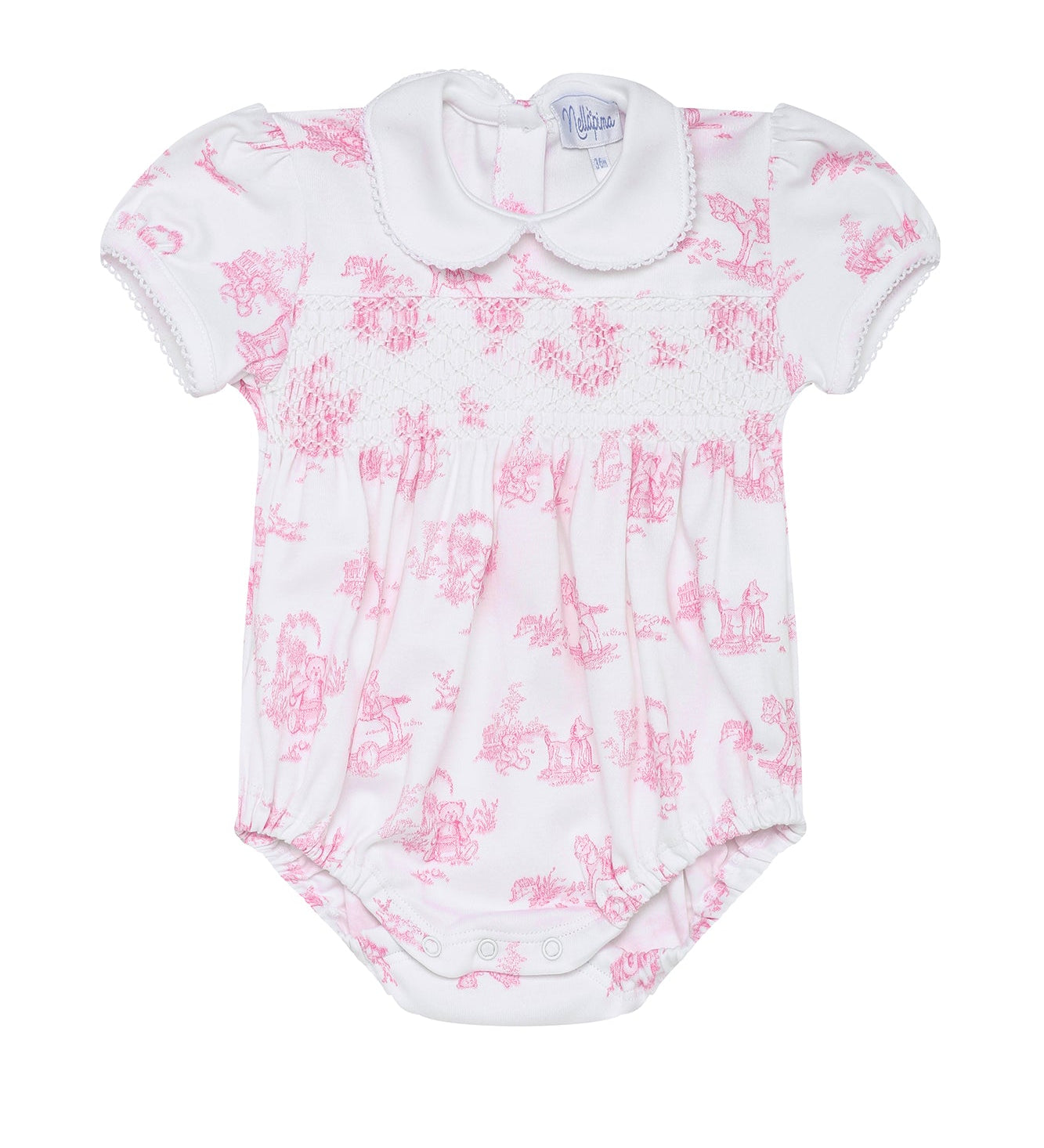 Pink Toile Baby Bubble