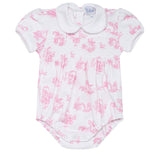 Pink Toile Baby Bubble