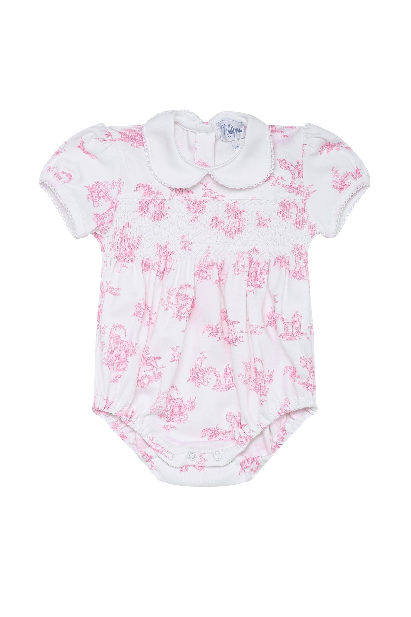 Image of Pink Toile Baby Bubble